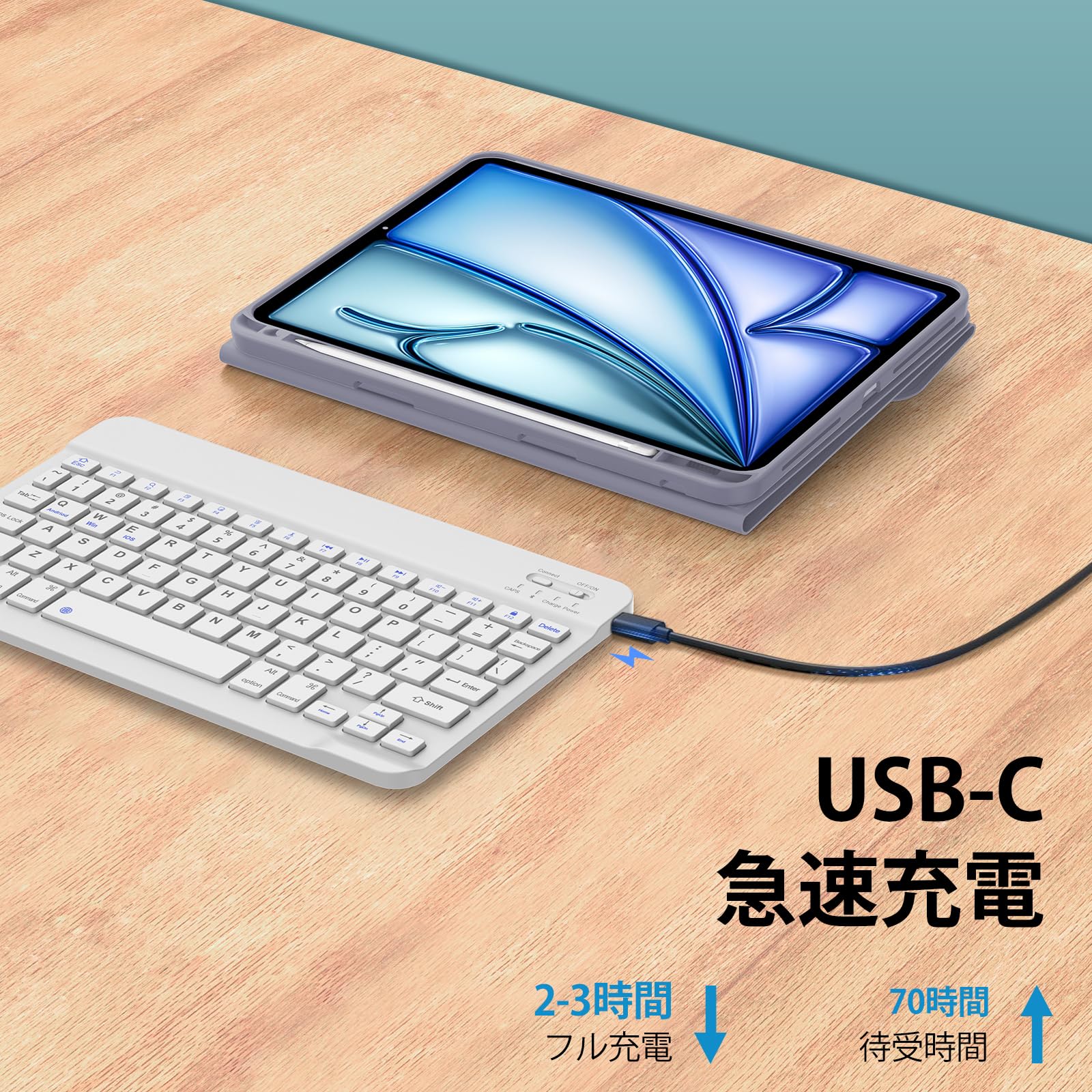 Amazon | iPad Air 11インチ（M2）キーボードケースi Pad Air5/iPad